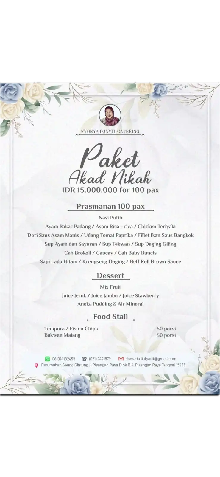 Paket Akad Nikah 100 Pax