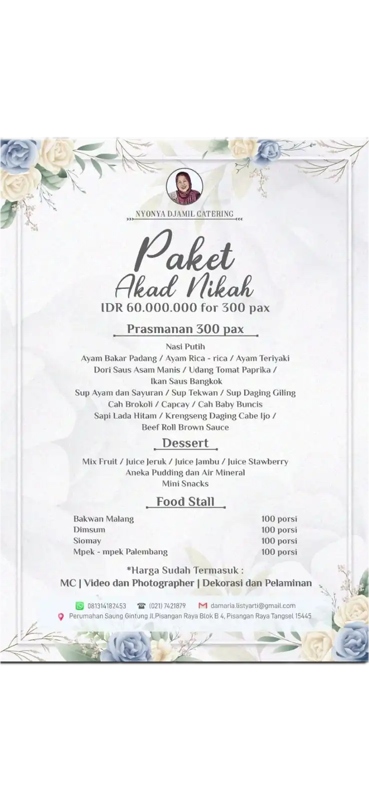 Paket Pernikahan 300 Pax